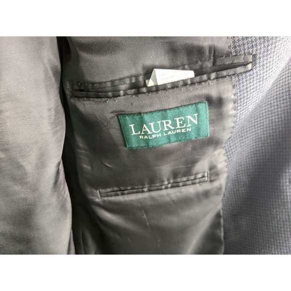 Lauren Ralph Lauren Sport Suit JACKET Coat 48R Polyester/Rayon NICE - Picture 4 of 8